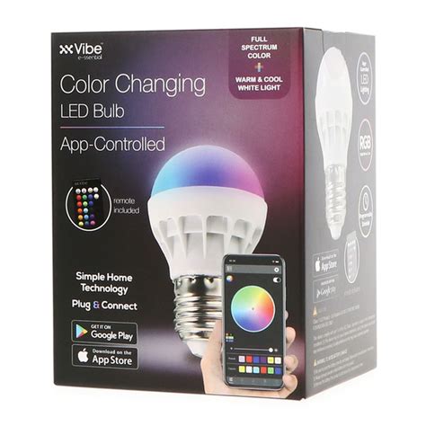 Experience the Ultimate Ambiance with Vibe Color Changing Light Bulb App - Your Personal Lighting Assistant