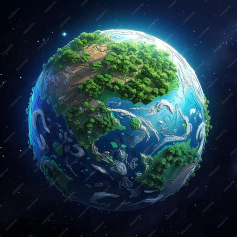 Vibrant Earth Drawings