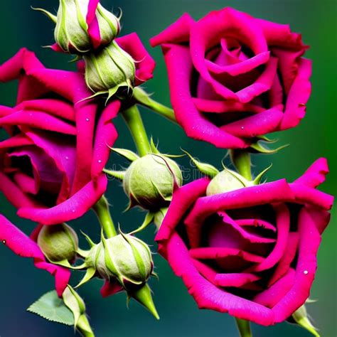Vibrant Rose Colors