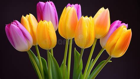 Vibrant Tulips: A Spring Delight