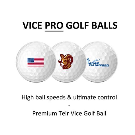 Vice Golf Balls Custom