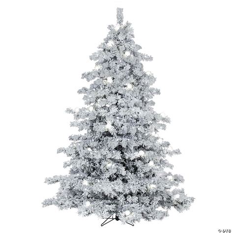 Vickerman Flocked Alaskan Christmas Trees