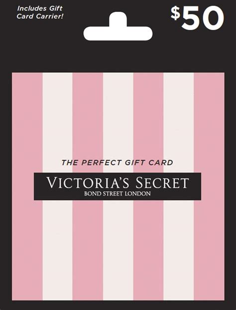 Victoria Secret Printable Gift Card