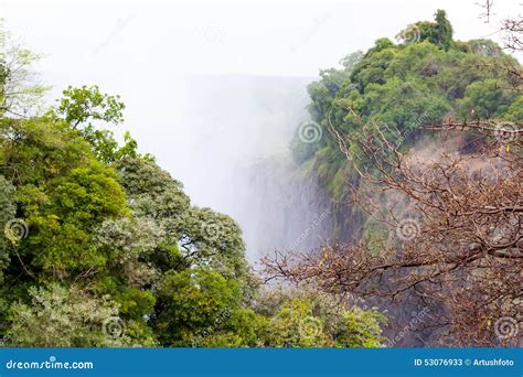 Victoria Falls mist
