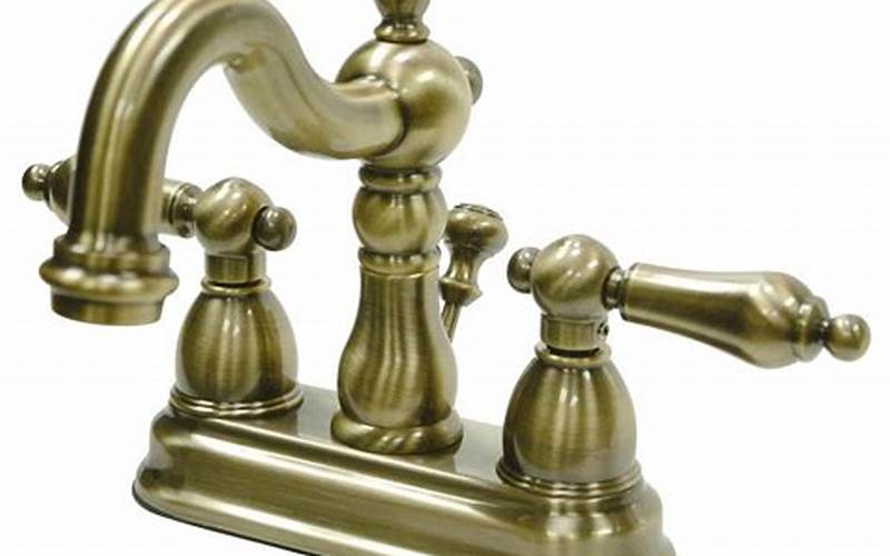 Victorian Bathroom Faucet Design