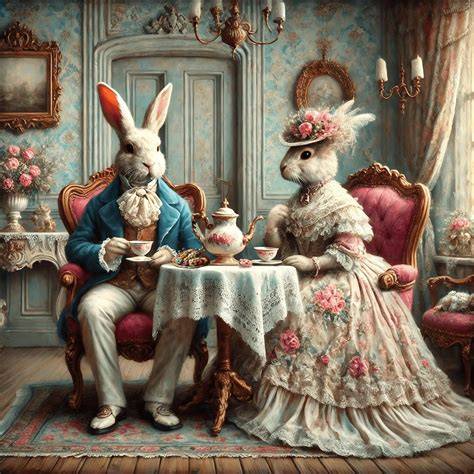 Victorian Easter Bunny