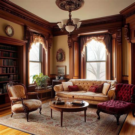 Victorian Living Room Decor