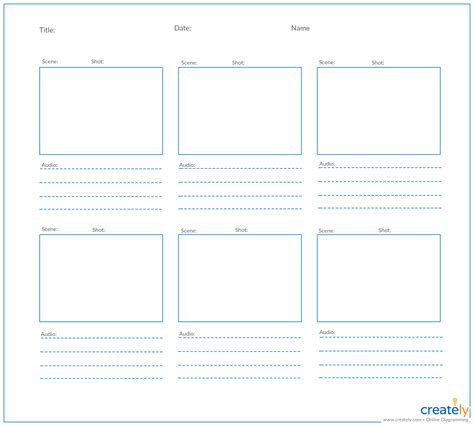 Video Storyboard Template