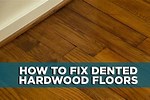 Video Repair Dent in Hardwood Floor