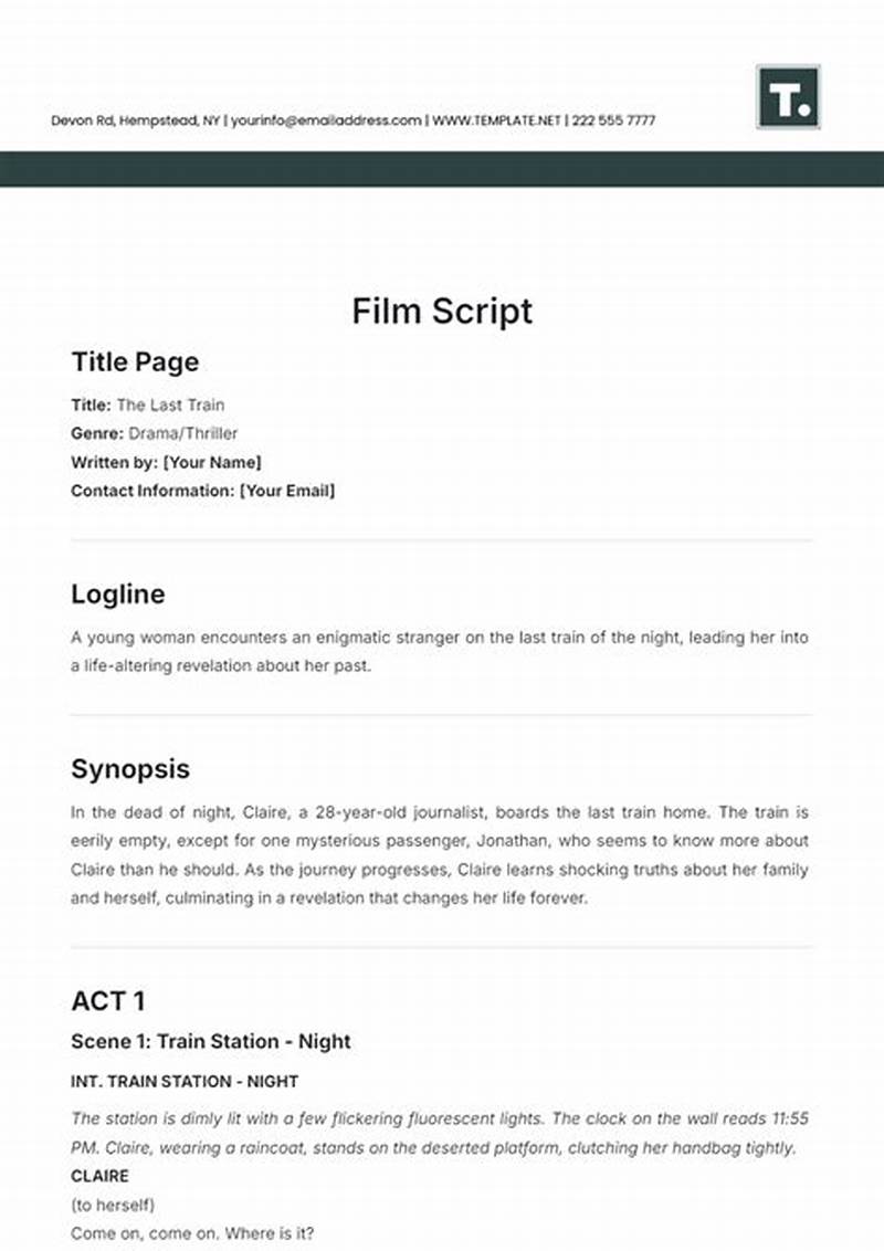 Video Script Templates