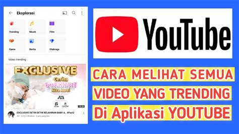Video Tutorial di YouTube