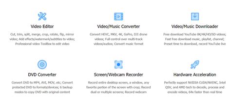 VideoProc: Features