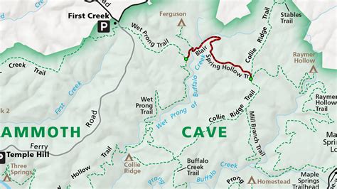 Vie Cave trail map
