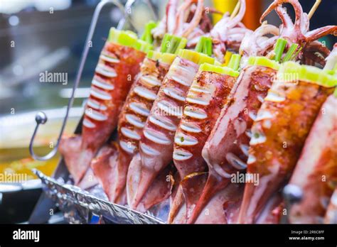 Vietnamese grilled squid