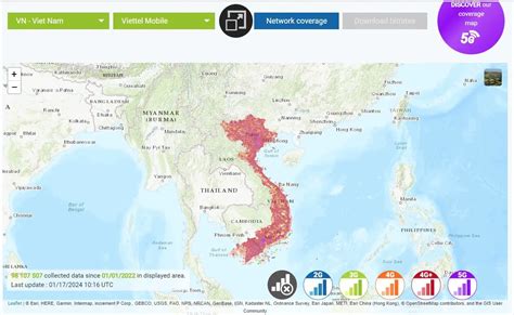 Viettel Coverage Map