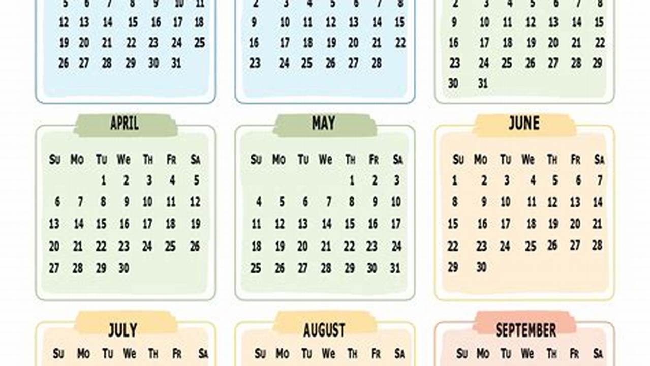View Calendar For 2025