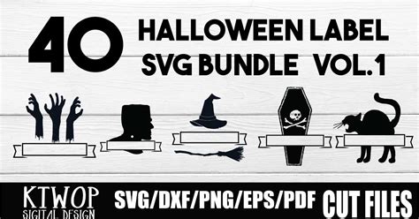 Download View 40 Halloween Labels Bundle Gif Crafts