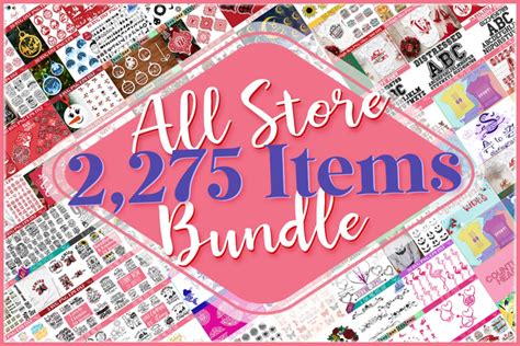 Download View All Collection Store Bundle Pics Files for Cricut