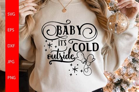 Download View Baby It's Cold Outside Svg Free SVG Cut File Commercial Use Free PSD Mockups
