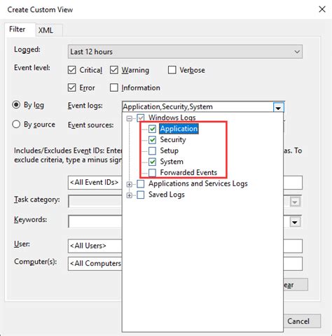 View Crash Logs in Event Viewer