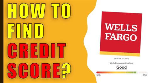 View Credit Score On Wells Fargo