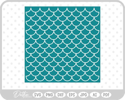 Download View Fish Scale Pattern Svg EPS File Cricut SVG