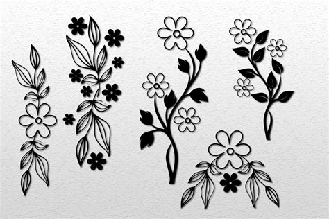 Download View Floral Pattern Bundle Gif Cut Files