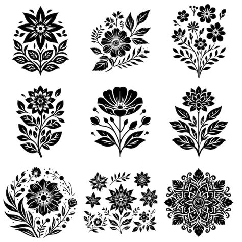 Download View Floral Pattern Bundle Gif Silhouette