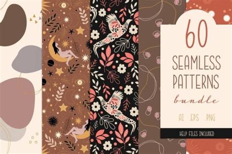 Download View Fonts + Patterns Bundle Images Easy Edite