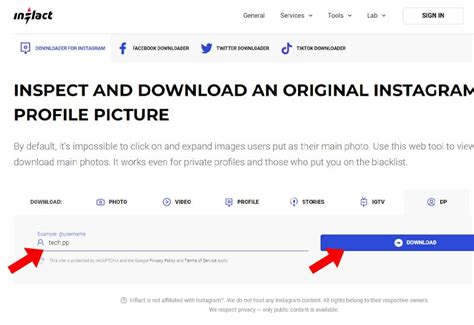 View Instagram Profile Using a Third-Party Tool