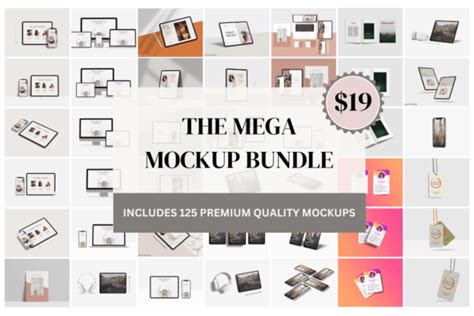 Download View Mega Bundle Mockup PSD Files DXF Files