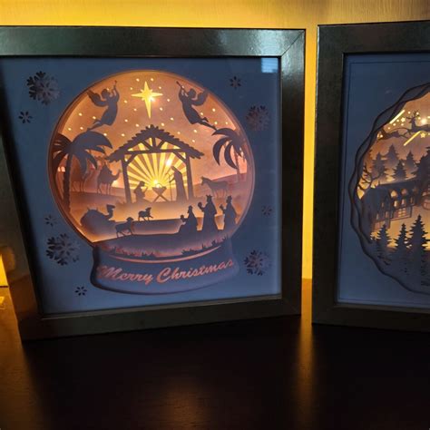 Download View Paper Cut Light Box Bundle Gif for Cricut Machine