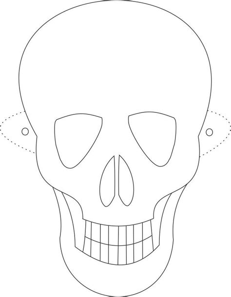 Download View Skull Halloween Mask Gif Printable