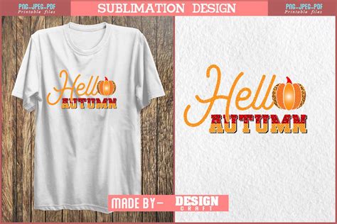 Download View Sublimation Hello Autumn
 Background Commercial Use