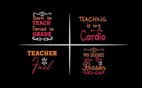Download View Teacher Quotes Bundle Vol. 2 PSD Files