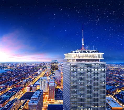 View from Boston Observation Deck