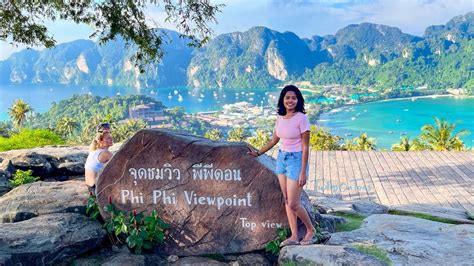 View from Phi Phi viewpoint