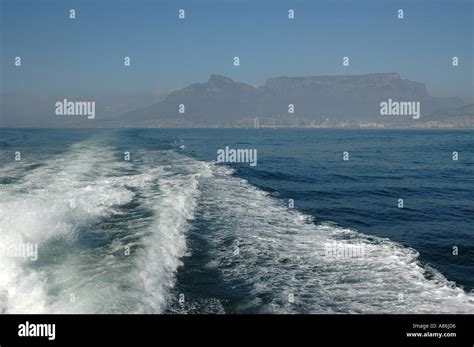 View from Robben Island ferry