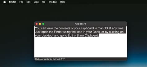 View macOS Clipboard History from Finder