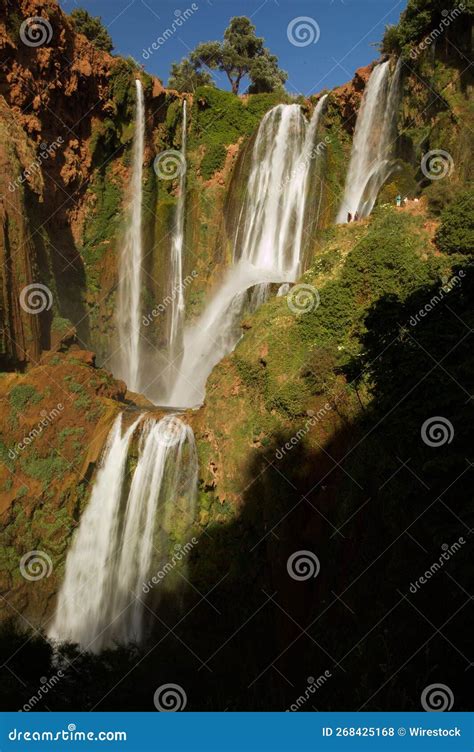View of Ouzoud Waterfalls