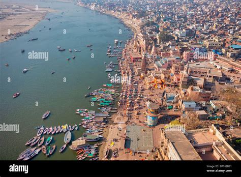 View of Varanasi City From Above
