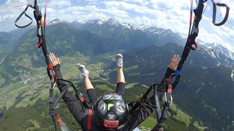 Views from paragliding