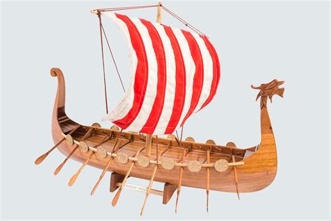 Viking ship model