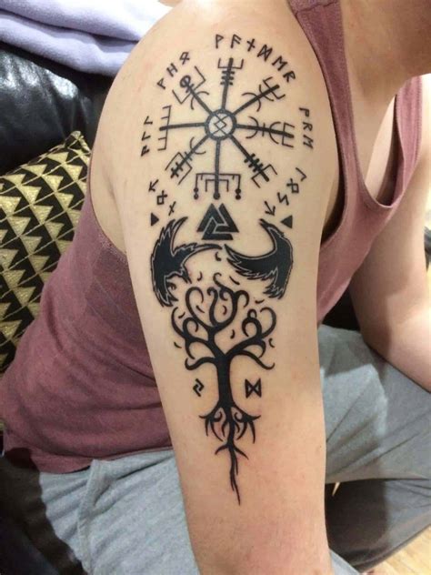 95+ Best Viking Tattoo Designs & Symbols [2019 Ideas]