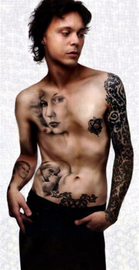 Ville Valo Heartagram Tattoo by BloodyValentine2007 on