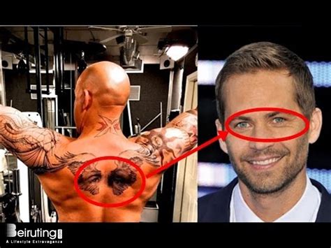 Vin Diesel Paul Walker Tattoo