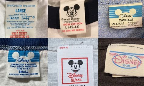 Explore the Nostalgic World of Vintage Disney Tags by Year