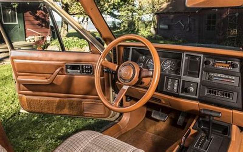 Vintage Jeep Interior
