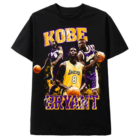 Discover rare vintage Kobe Bryant shirts for your collection now!