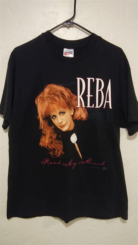 Authentic Vintage Reba Shirt for Your Retro Wardrobe!